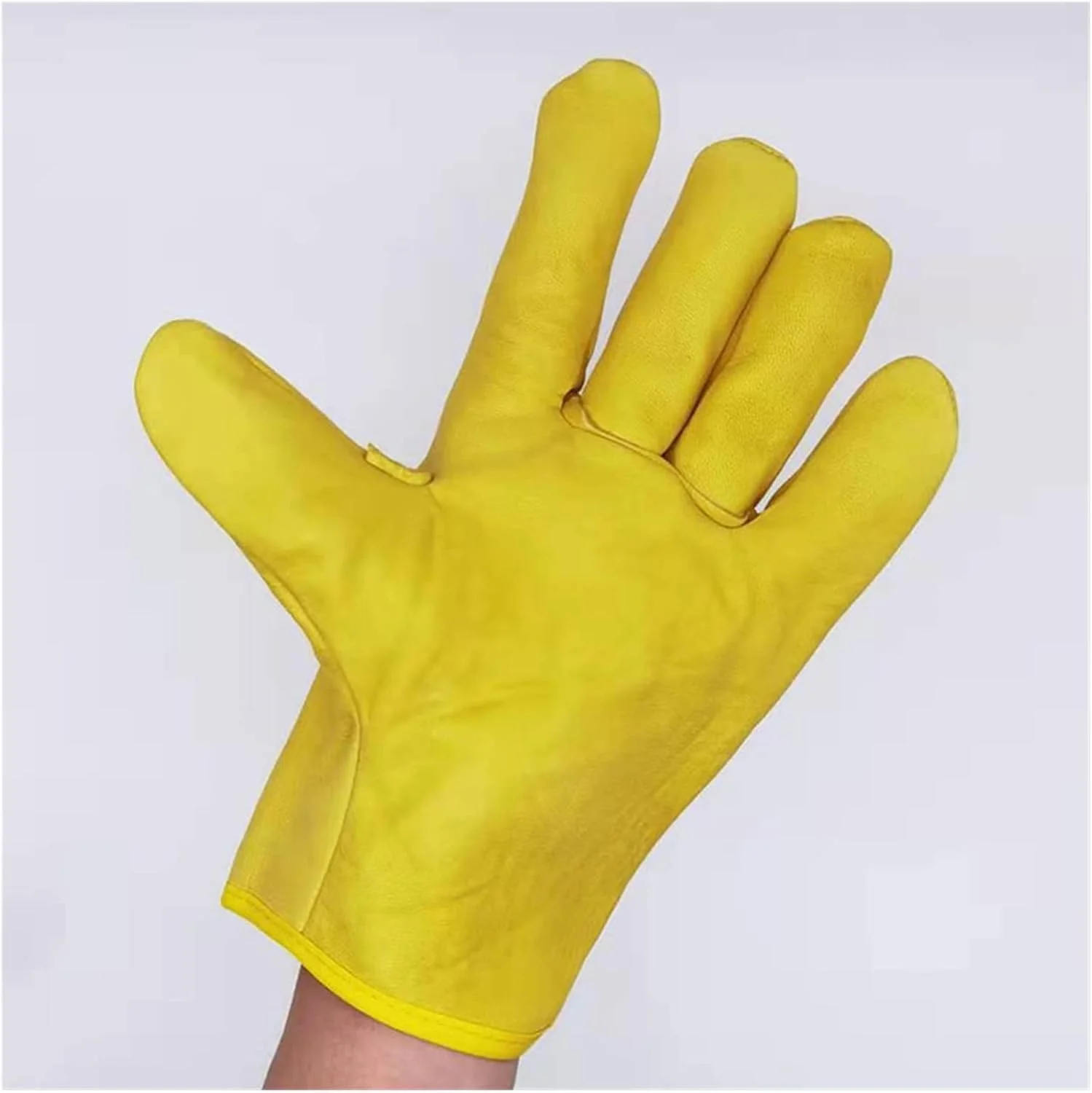 دستکش جوشکاری چرمی PEHUB، دستکش کار، محافظ ایمنی، لباس کار، دستکش جوشکاری مردانه، دستکش برش، جوشکار، جوشکاری مقاوم در برابر حرارت و شعله