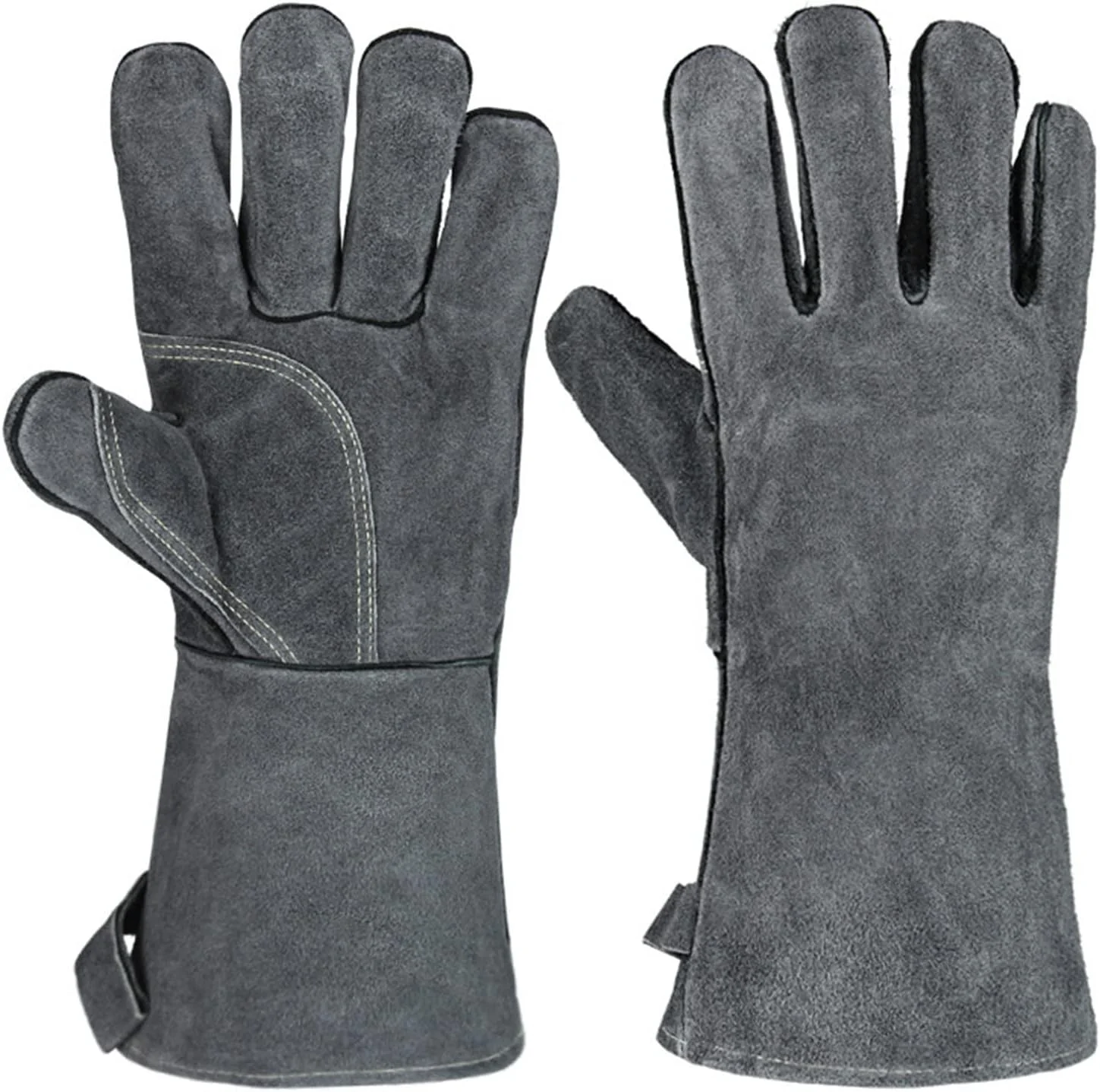 دستکش های جوشکاری SIMBAE، دستکش های مقاوم در برابر حرارت برای کوره، دسته جوشکاری آهنگری های چرمی، عایق حرارت