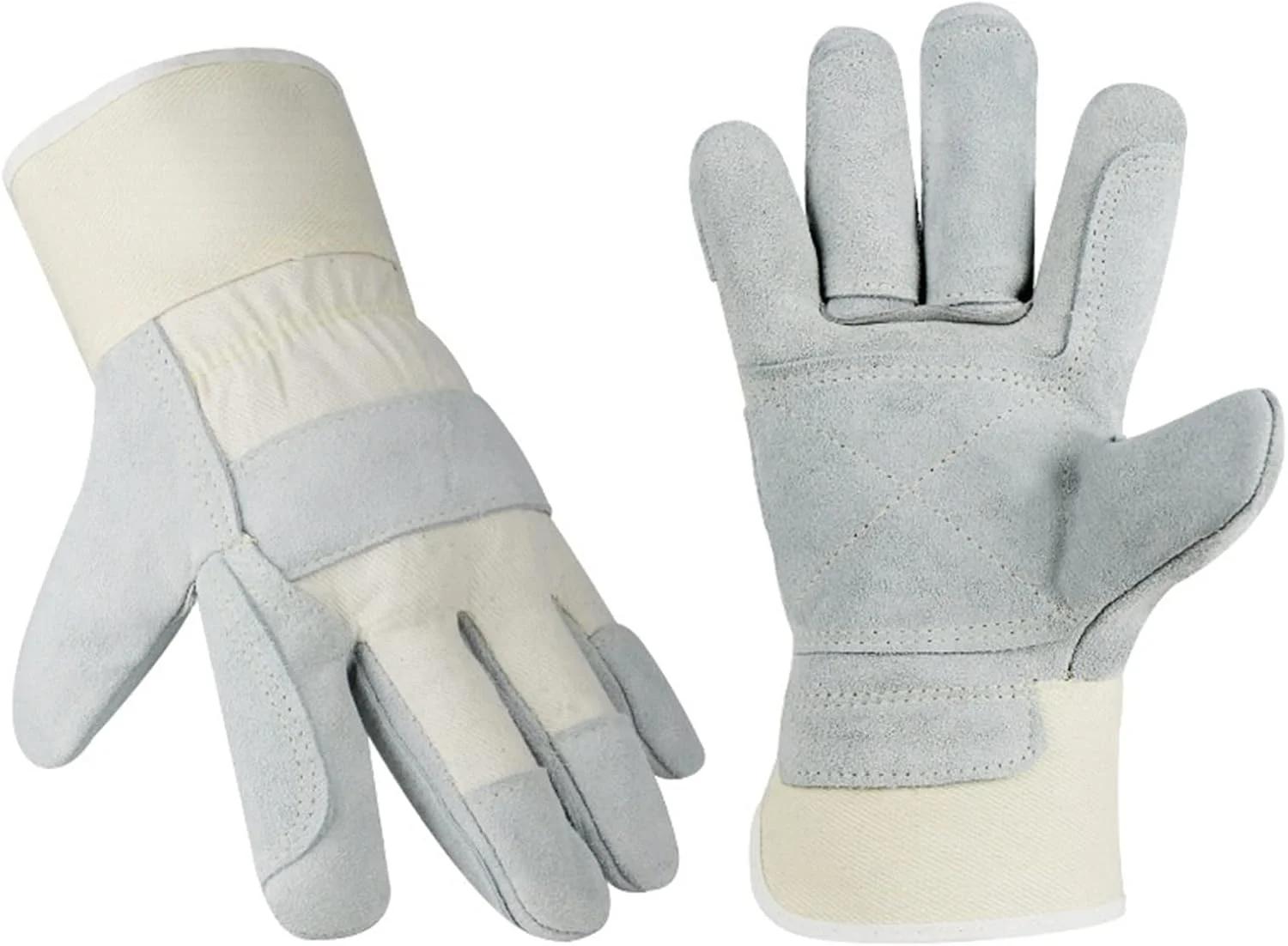 دستکش های جوشکاری LUCIY دستکش ایمنی چرمی، ضد تورم، ضد لغزش، مناسب برای رانندگی، سنگ زنی، جوشکاری و کار