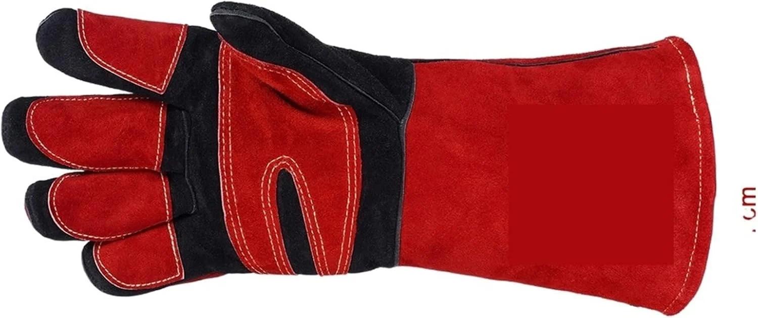 دستکش جوشکاری LUCIY مدل Multifunctional رنگ قرمز