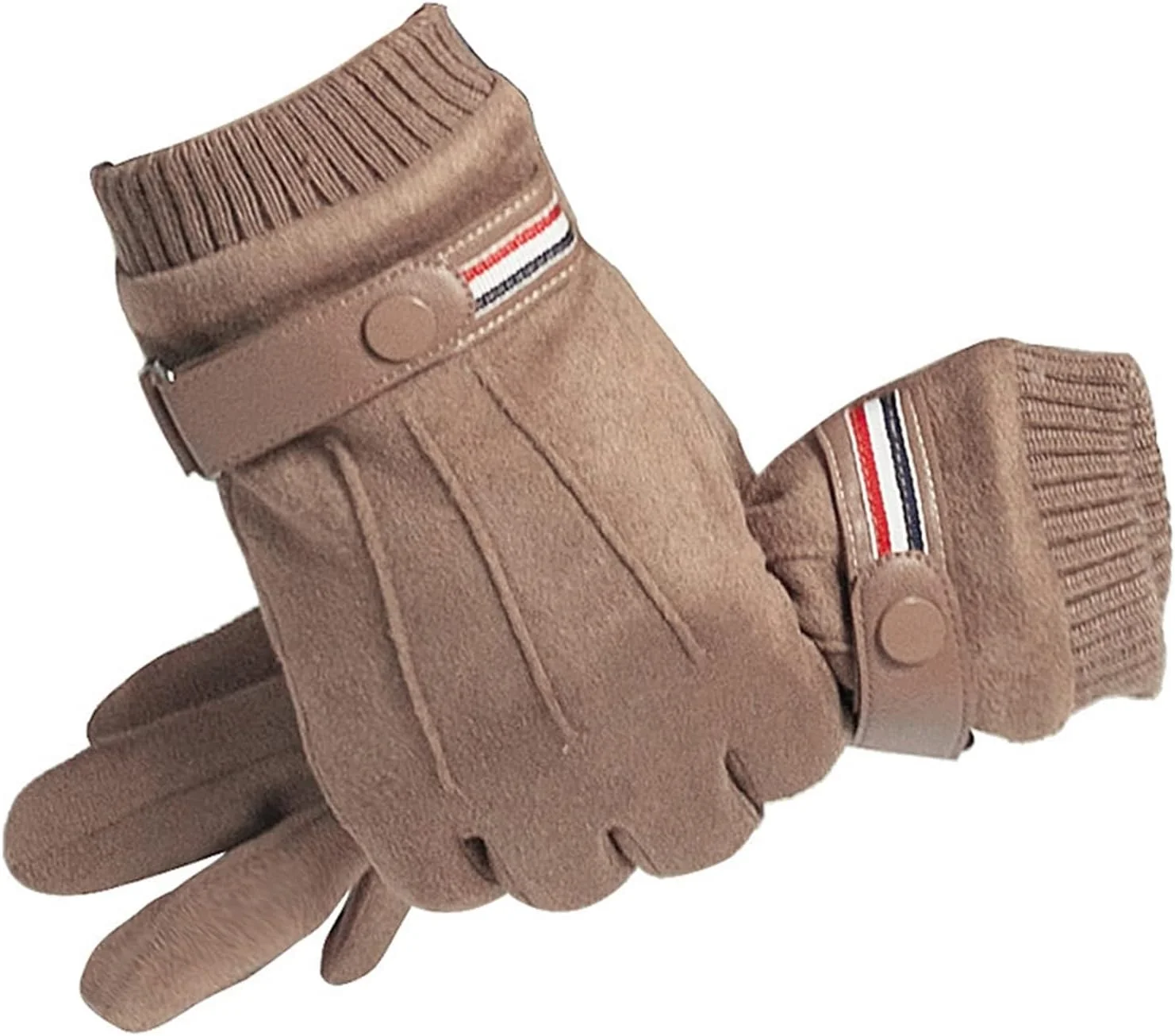 دستکش های جوشکاری LUCIY، 2 عدد، دستکش های ورزشی ضد لغزش، مناسب برای دسته های ضخیم رانندگی.