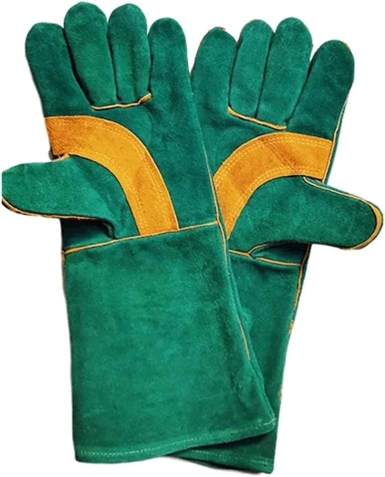 دستکش های جوشکاری TIANDFY دستکش های جوشکاری دستکش های عایق ضد الکتریسیته ساکن دستکش های محافظ دستکش های بافتنی نرم و الاستیک