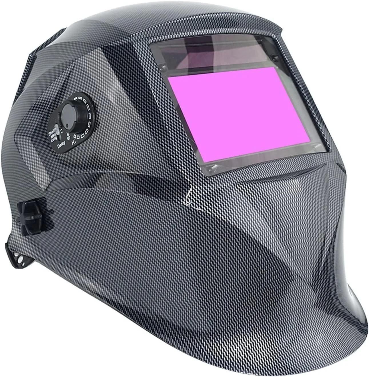 ماسک جوشکاری ARGUESB، کلاه ایمنی جوشکاری با حسگرهای 100 * 65 میلی متر، ماسک جوشکاری تیره شونده خودکار خورشیدی (خاکستری)