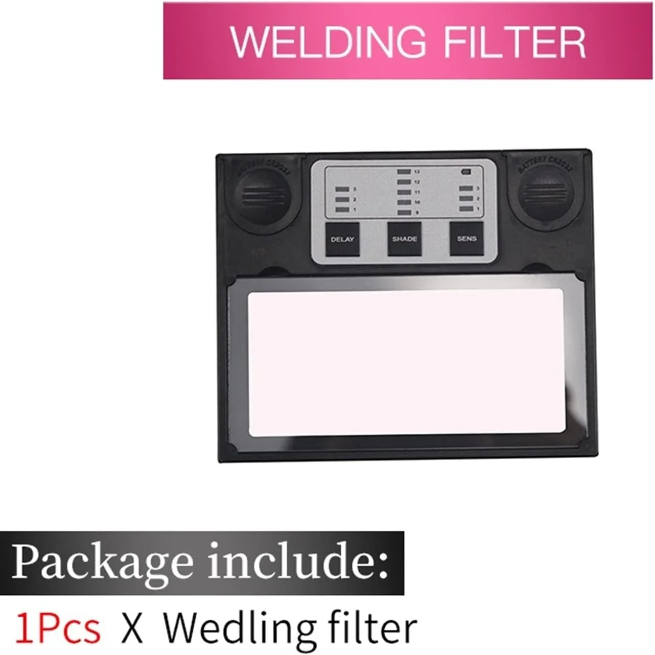 ماسک جوشکاری ARGUESB با باتری خورشیدی LI، ماسک/کلاه ایمنی جوشکاری اتوماتیک تیره شونده برای دستگاه جوشکاری