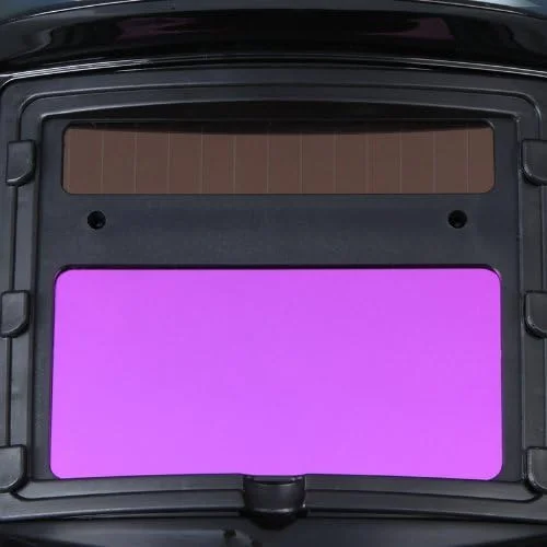 ماسک جوشکاری اتوماتیک تیره شونده با انرژی خورشیدی، ماسک جوشکاری به همراه 5 لنز اضافی + اندازه پنجره دید: 42 × 92 میلی متر + هدبند قابل شستشو و تنظیم + تغذیه با سلول خورشیدی - قرمز ماسک جوشکاری اتوماتیک تیره شونده با انرژی خورشیدی، ماسک جوشکاری به همراه 5 لنز اضافی + اندازه پنجره دید: 42 × 92 میلی متر + هدبند قابل شستشو و تنظیم + تغذیه با سلول خورشیدی - قرمز