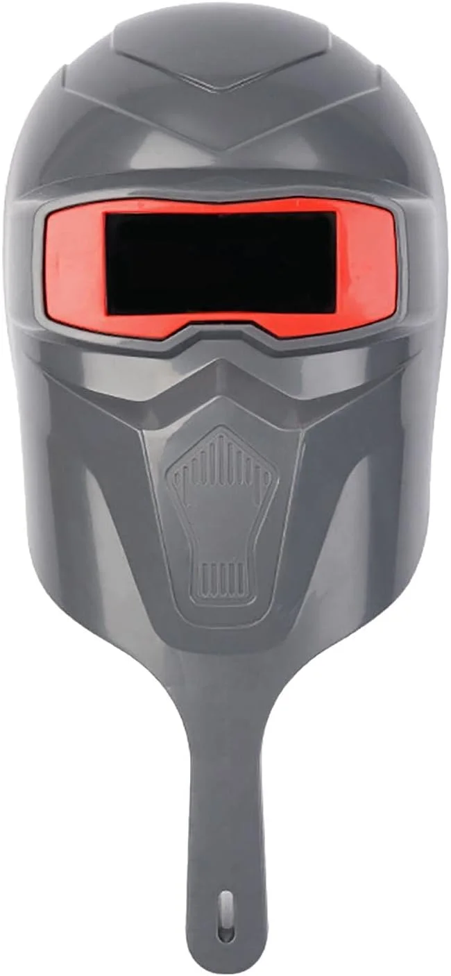 سپر جوشکاری دستی پلی کربنات، محافظ چشم ایمنی، ماسک سنگ زنی مقاوم در برابر حرارت، ماسک جوشکاری، کلاه جوشکاری، خاکستری