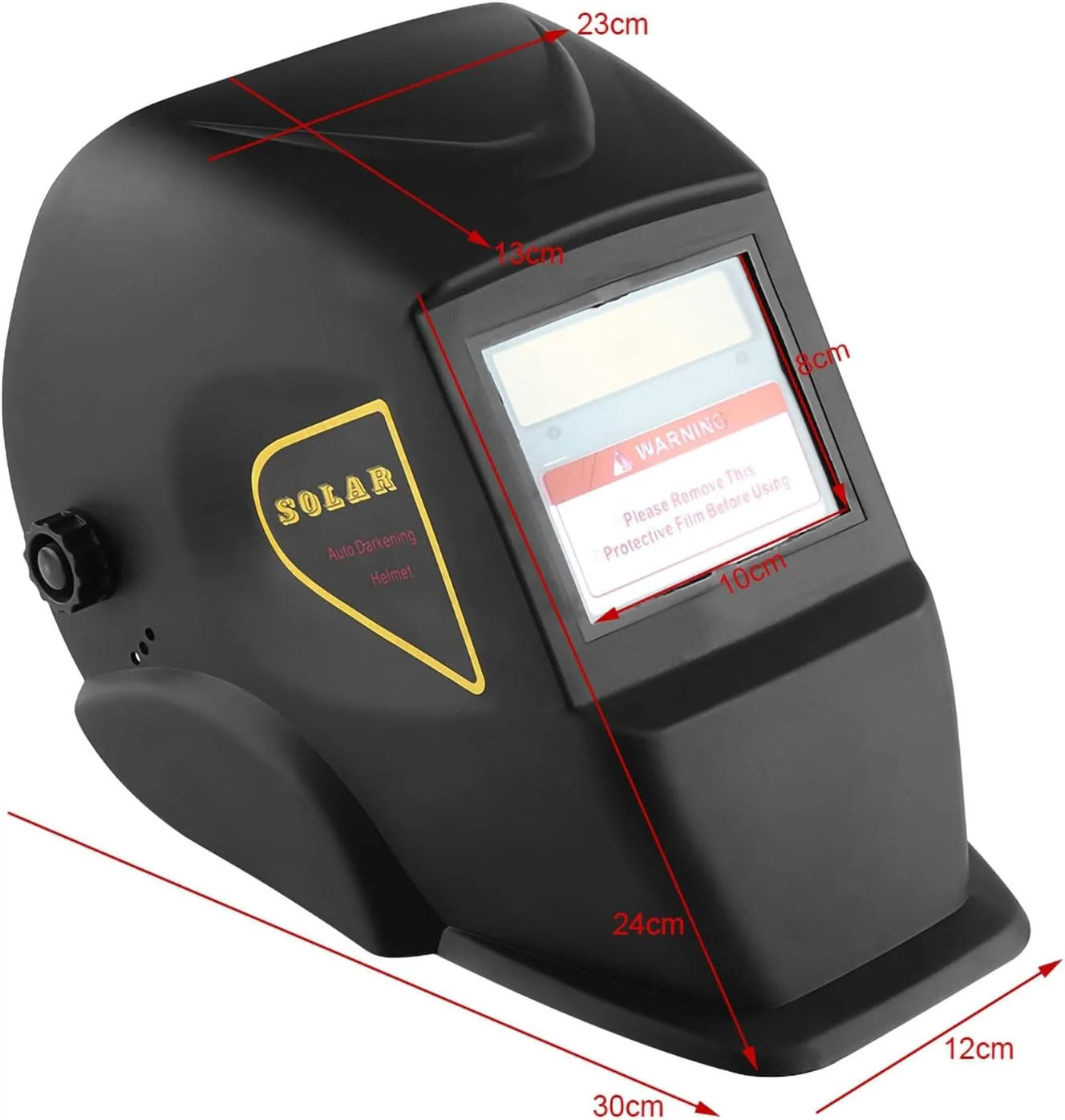 ماسک جوشکاری اتوماتیک با انرژی خورشیدی، ماسک جوشکاری با رنگ واقعی ابزار محافظت از جوشکاری