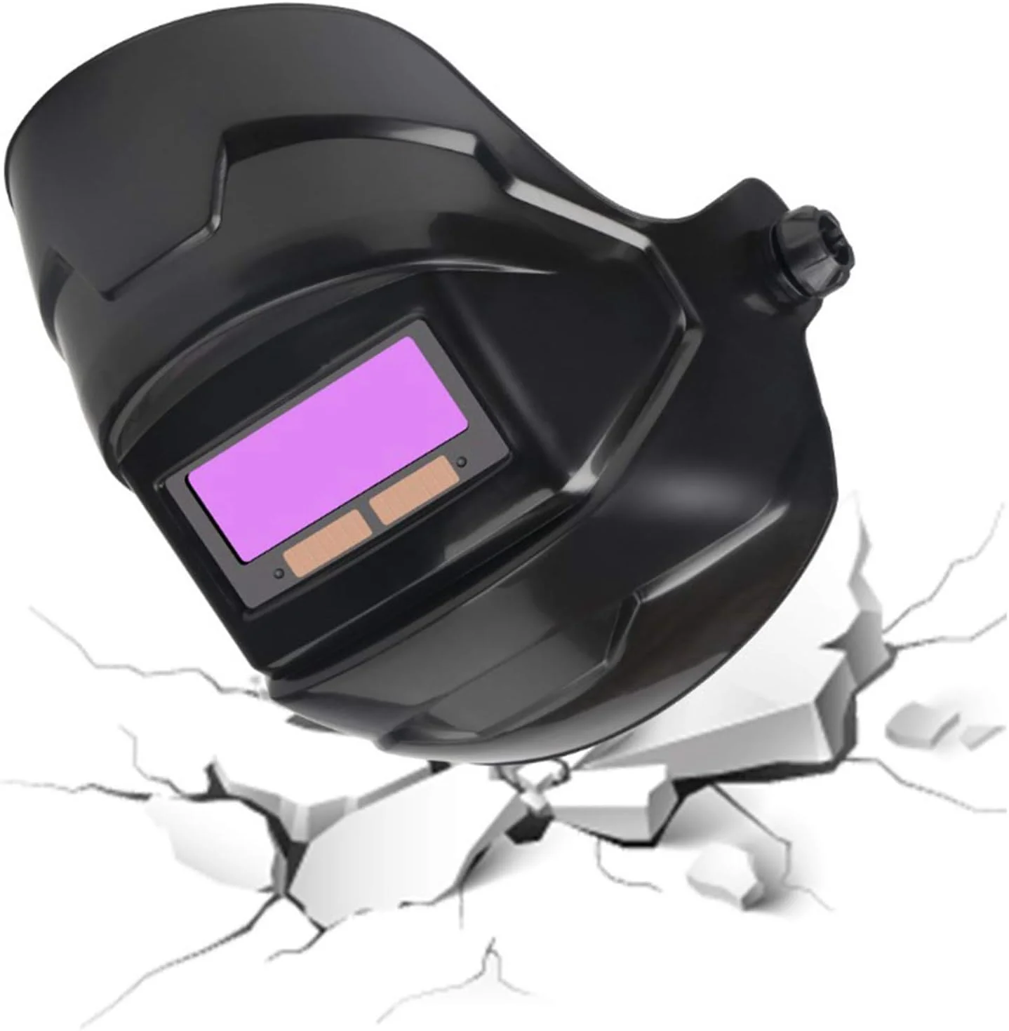 ماسک جوشکاری کلاه ایمنی جوشکاری محافظ چشم و صورت جوشکار اتوماتیک تیره شونده