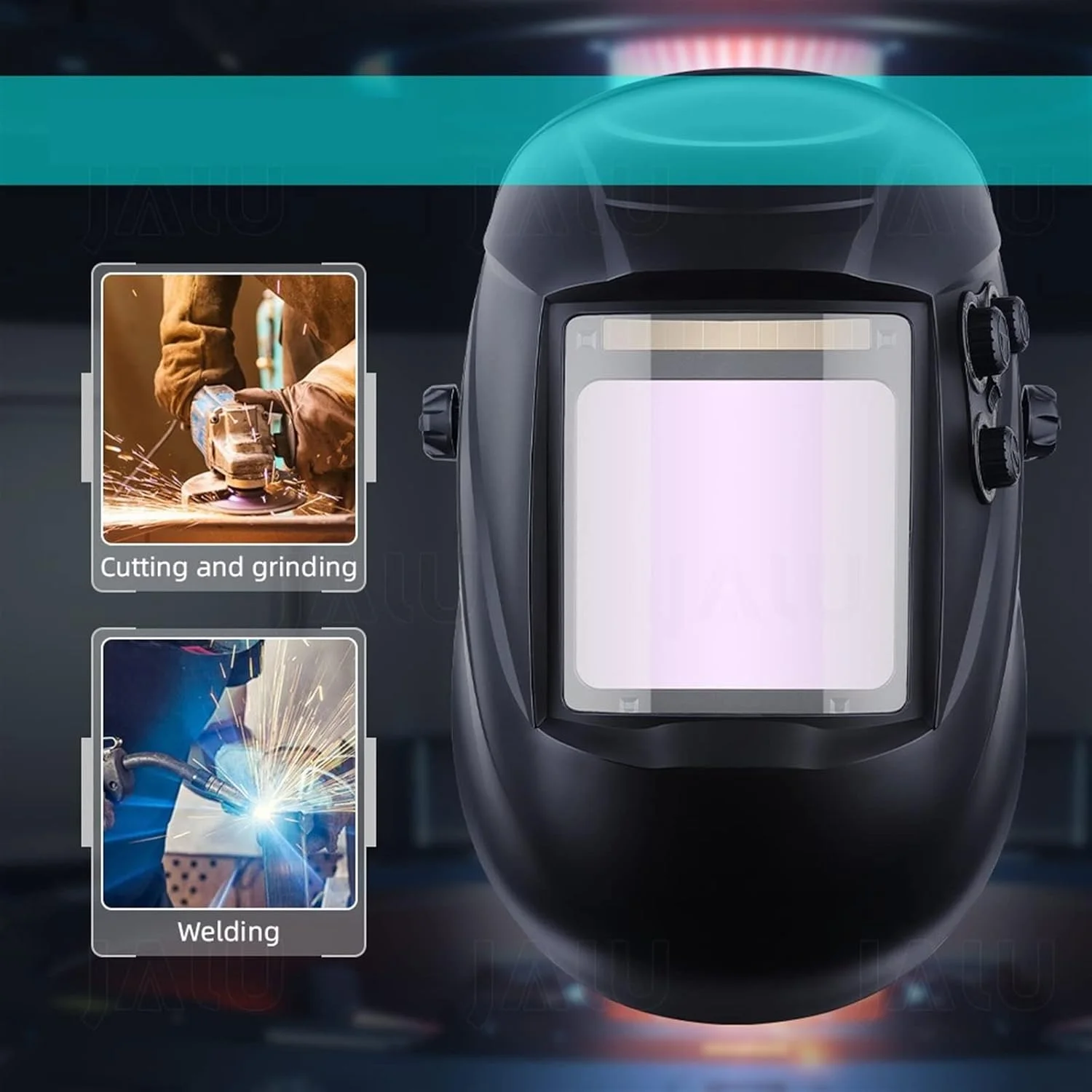 ماسک جوشکاری ARGUESB، ماسک جوشکاری با حسگرهای 100 * 97 میلیمتری، حالت سنگزنی، ماسک جوشکاری با قابلیت تیره شدن خودکار و انرژی خورشیدی (سفید) ماسک جوشکاری ARGUESB، ماسک جوشکاری با حسگرهای 100 * 97 میلیمتری، حالت سنگزنی، ماسک جوشکاری با قابلیت تیره شدن خودکار و انرژی خورشیدی (سفید)