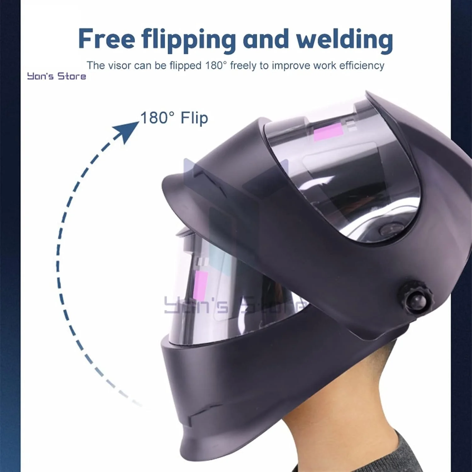 ماسک جوشکاری ARGUESB، ماسک جوشکاری پانوراما با قابلیت تیره شدن خودکار و انرژی خورشیدی برای جوشکاری آرگون، عینک جوشکاری، سنگ زنی و برش ماسک جوشکاری ARGUESB، ماسک جوشکاری پانوراما با قابلیت تیره شدن خودکار و انرژی خورشیدی برای جوشکاری آرگون، عینک جوشکاری، سنگ زنی و برش