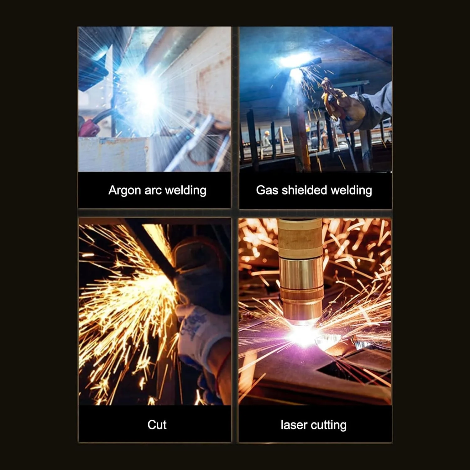 ماسک جوشکاری SIMBAE، کلاه ایمنی جوشکاری برقی، کلاه ایمنی ضد تابش نور، عینک محافظ جوشکاری تاشو برای دستگاه جوشکار