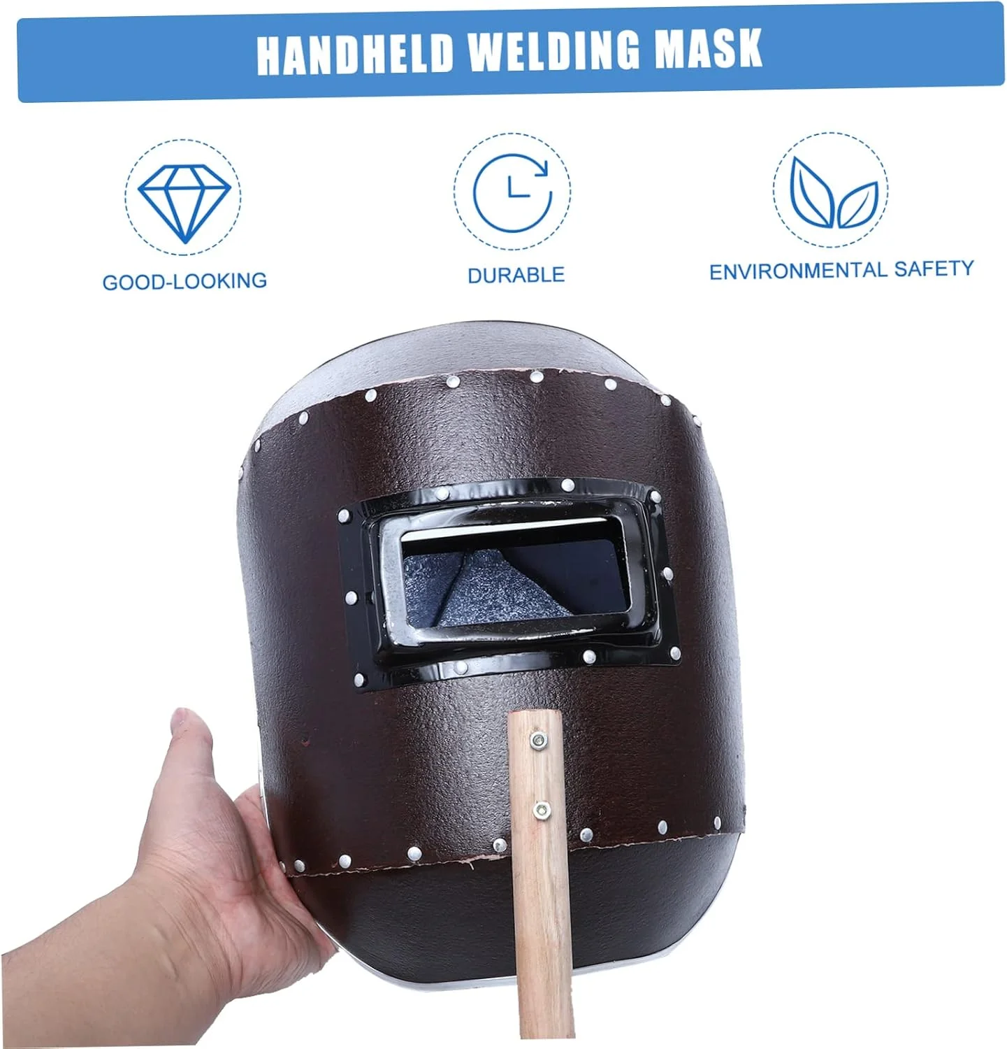 ماسک جوشکاری Housoutil، کلاه جوشکاری، تجهیزات ایمنی، کلاه جوشکاری ایمنی، ابزار جوشکاری، پوشش صورت جوشکار، ماسک صورت جوشکار، ماسک ایمنی جوشکاری، کار با فولاد، کاغذی، دستی