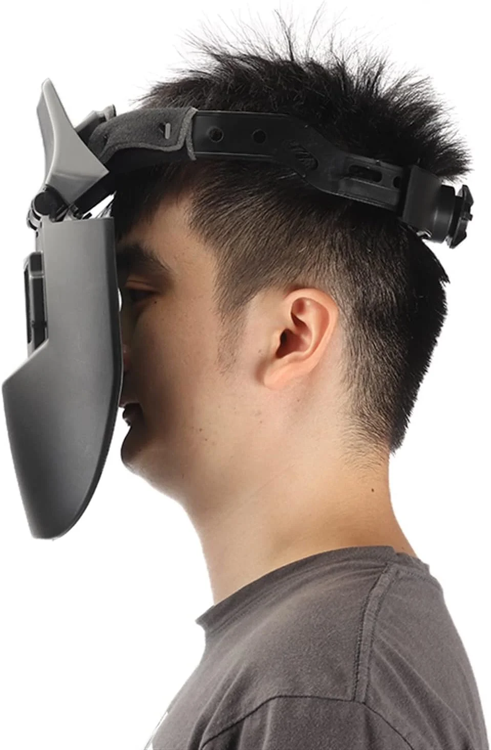 ماسک جوشکاری اتوماتیک ARGUESB با قابلیت تیره شوندگی خودکار و انرژی خورشیدی، مناسب برای جوشکاری قوس الکتریکی