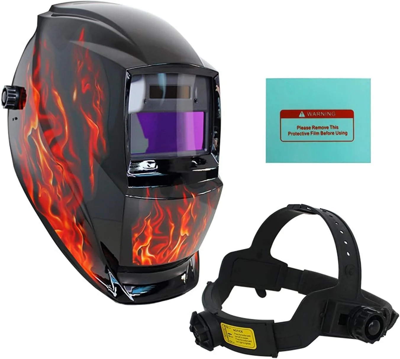 ماسک جوشکاری خودکار ARAST با طرح اسکلت، مناسب برای جوشکاری MIG MMA و قوس الکتریکی، به همراه کلاه جوشکاری LEOWE