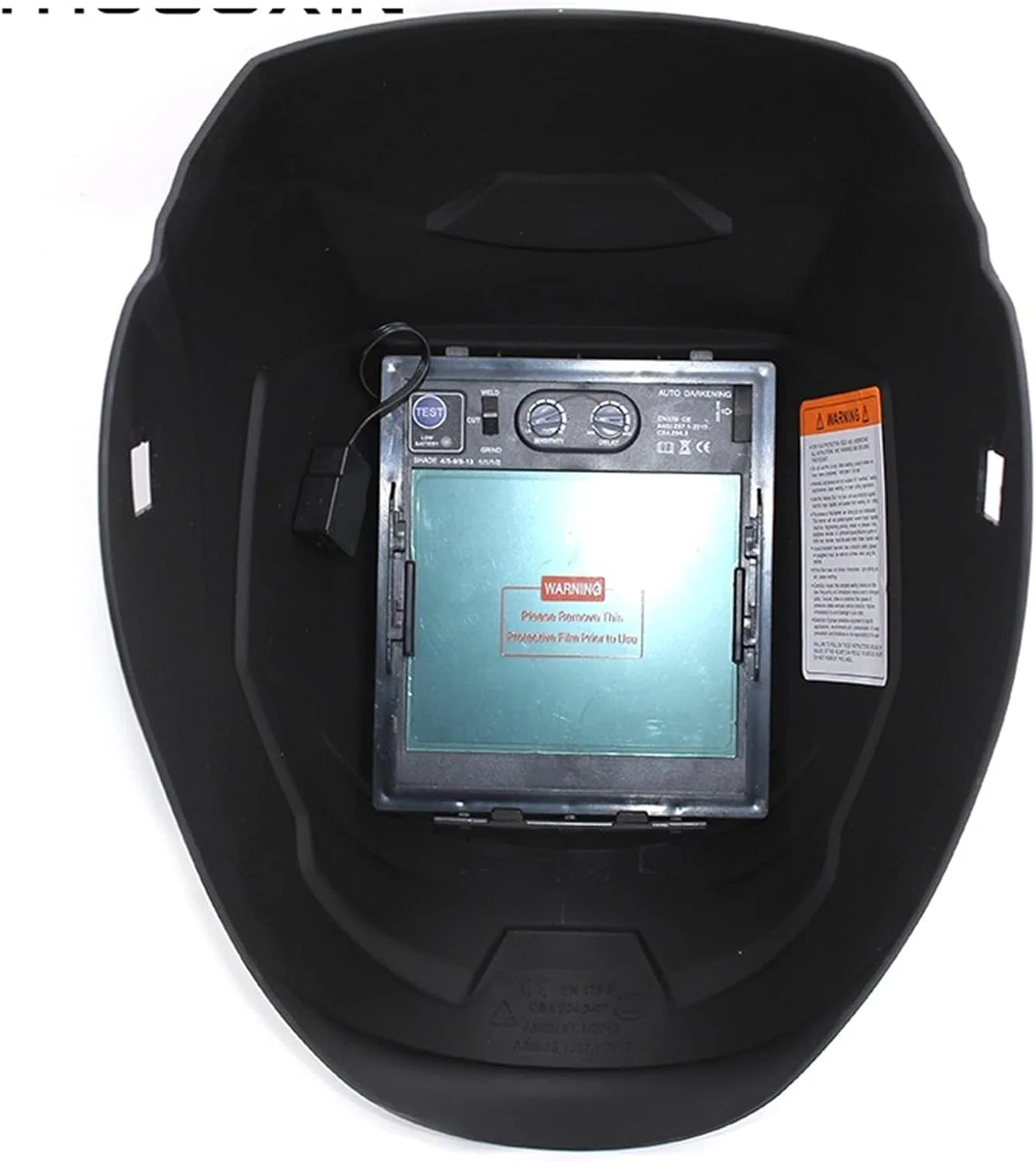 ماسک جوشکاری ARGUESB کلاه/ماسک/لنز/شیشه جوشکاری با قابلیت تیره شدن خودکار و انرژی خورشیدی
