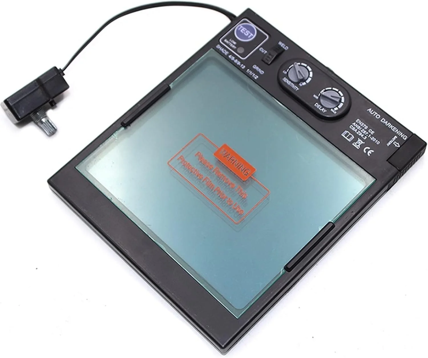 ماسک جوشکاری ARGUESB کلاه/ماسک/لنز/شیشه جوشکاری با قابلیت تیره شدن خودکار و انرژی خورشیدی