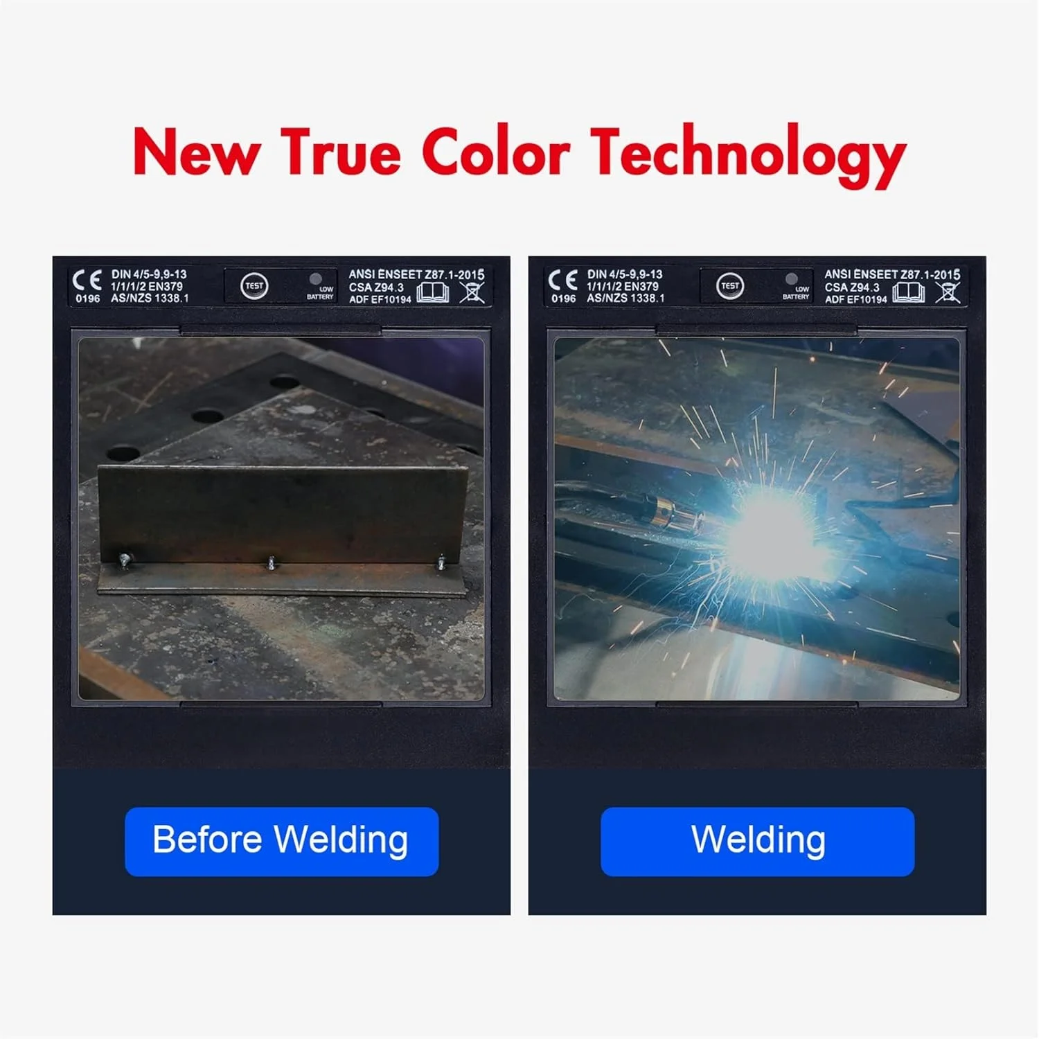 ماسک جوشکاری ARGUESB با تیرگی اتوماتیک، ماسک/کلاه/لنز جوشکاری برای دستگاه جوش ماسک جوشکاری ARGUESB با تیرگی اتوماتیک، ماسک/کلاه/لنز جوشکاری برای دستگاه جوش