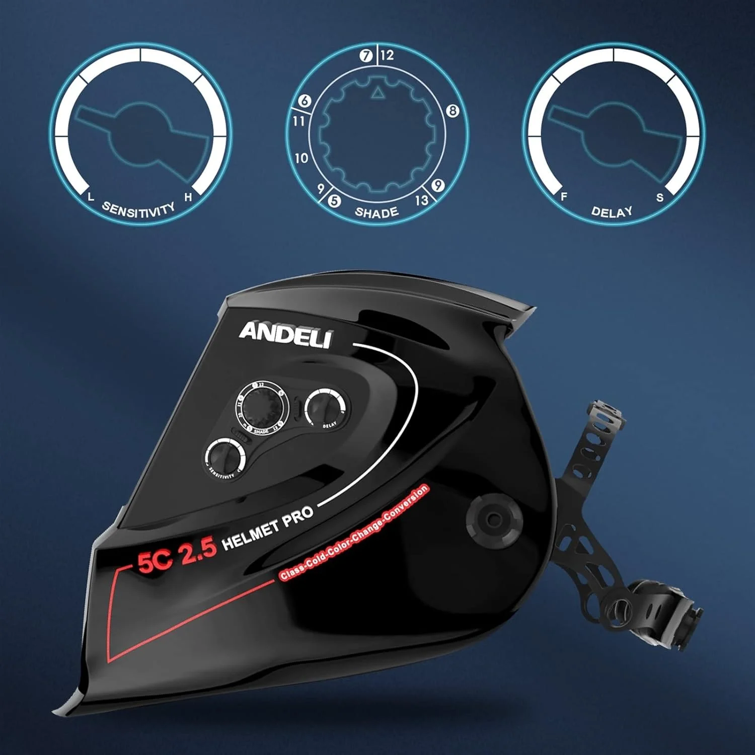 ماسک جوشکاری ARGUESB با تیرگی اتوماتیک، ماسک/کلاه/لنز جوشکاری برای دستگاه جوش ماسک جوشکاری ARGUESB با تیرگی اتوماتیک، ماسک/کلاه/لنز جوشکاری برای دستگاه جوش