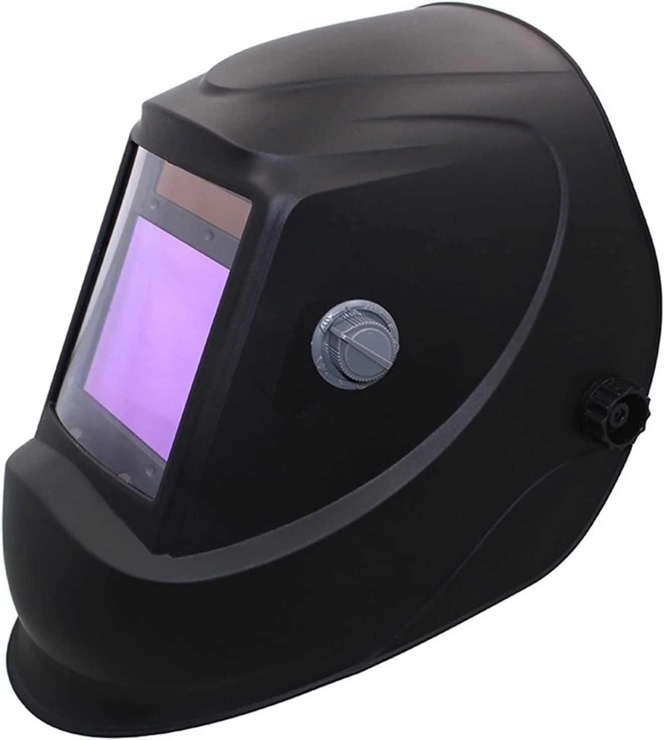 کلاه جوشکاری SIMBAE با 4 سنسور قوس الکتریکی، ماسک/کلاه/عینک جوشکاری با قابلیت تیره شدن خودکار و انرژی خورشیدی