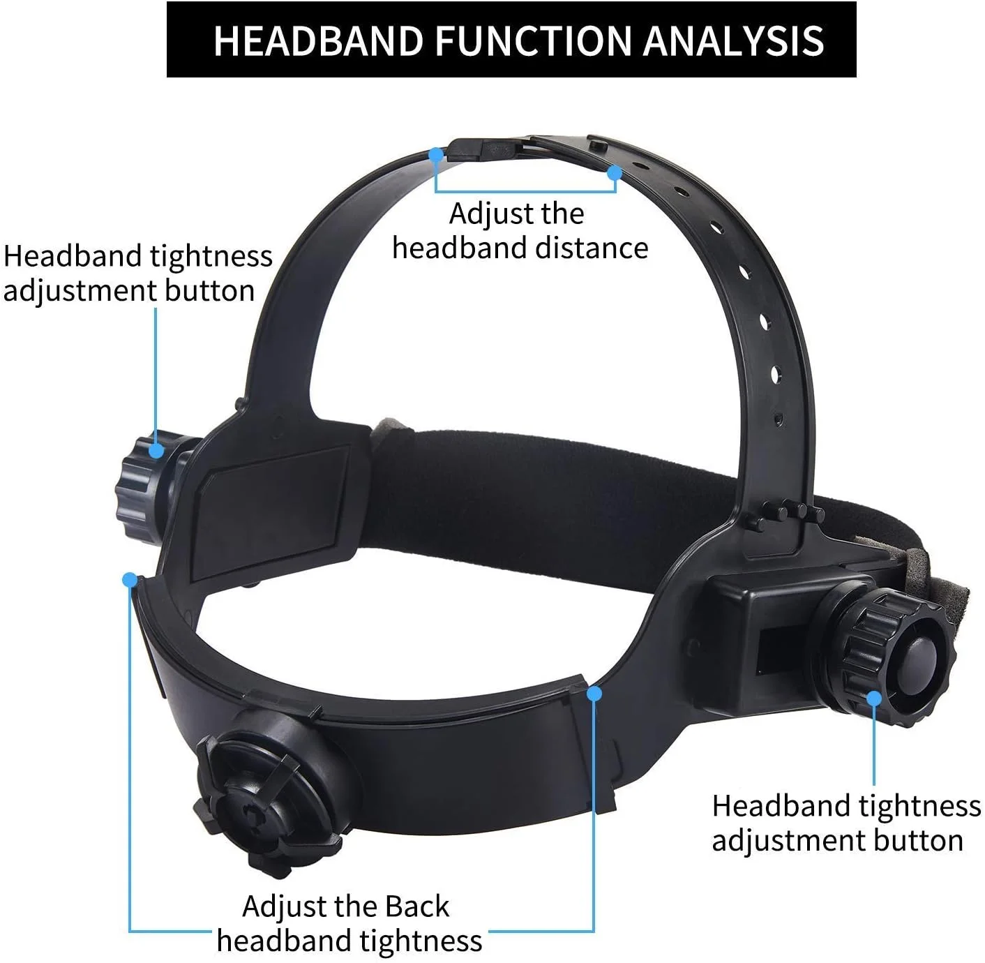 ماسک جوشکاری اتوماتیک با انرژی خورشیدی برای جوشکاری تیگ، میگ و آرک، ماسک جوشکاری و سنگ زنی آبی