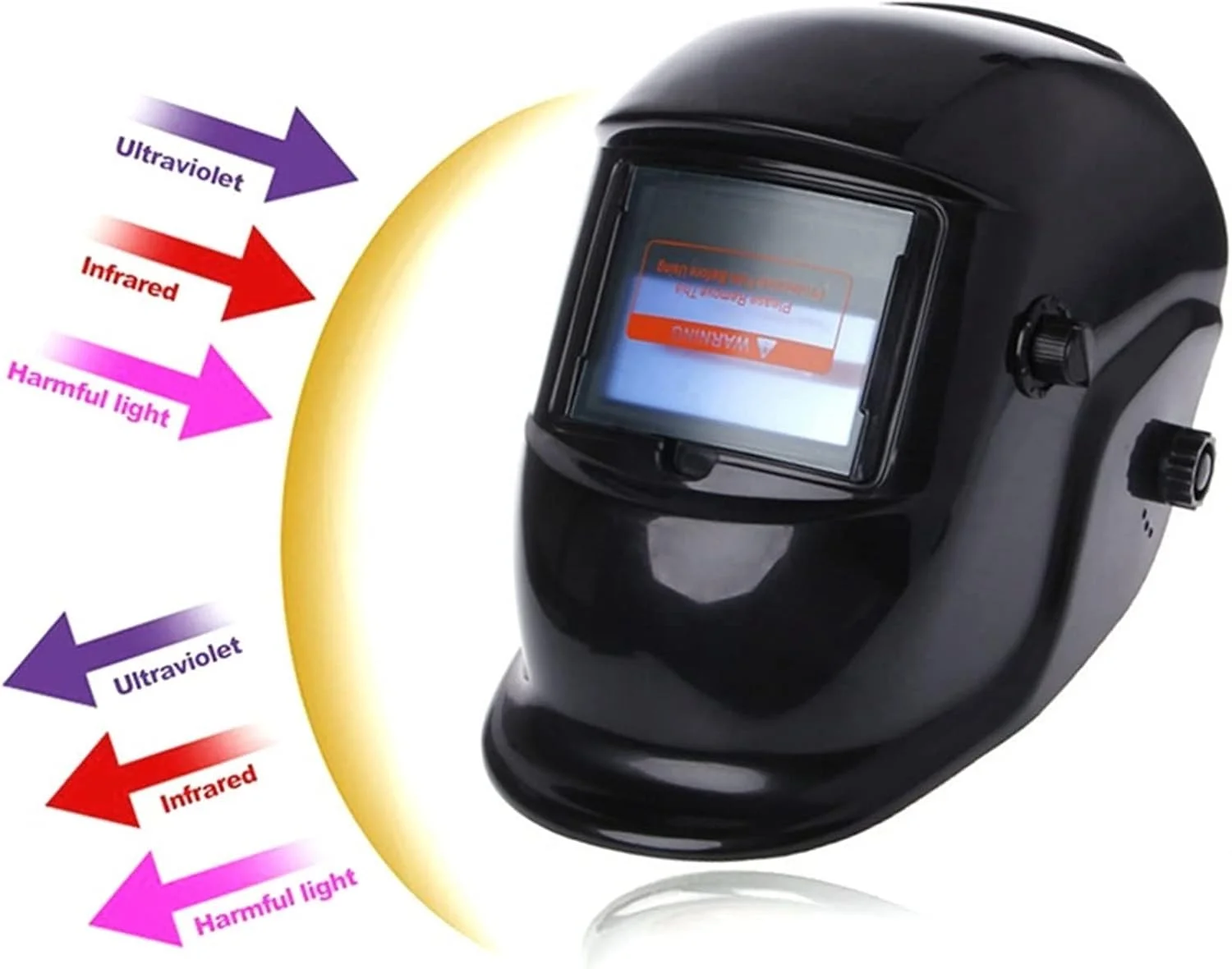 ماسک جوشکاری SIMBAE کلاه ایمنی جوشکاری اتوماتیک خورشیدی ماسک جوشکاری کلاه جوشکاری آرگون محافظ جوشکاری کلاه ایمنی نیمه مارپیچی تخت