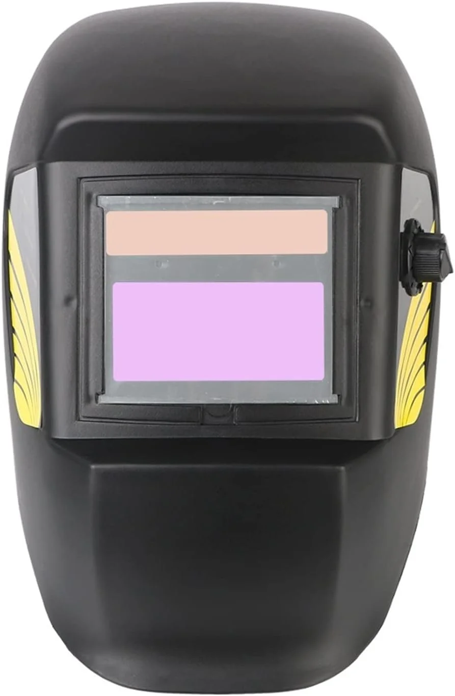 ماسک جوشکاری SIMBAE برای جوشکاری قوس الکتریکی، سنگ زنی، برش، ماسک جوشکار با انرژی خورشیدی، ماسک جوشکاری با تیره شدن خودکار، ماسک جوشکاری با لنز رنگ واقعی، دید بزرگ