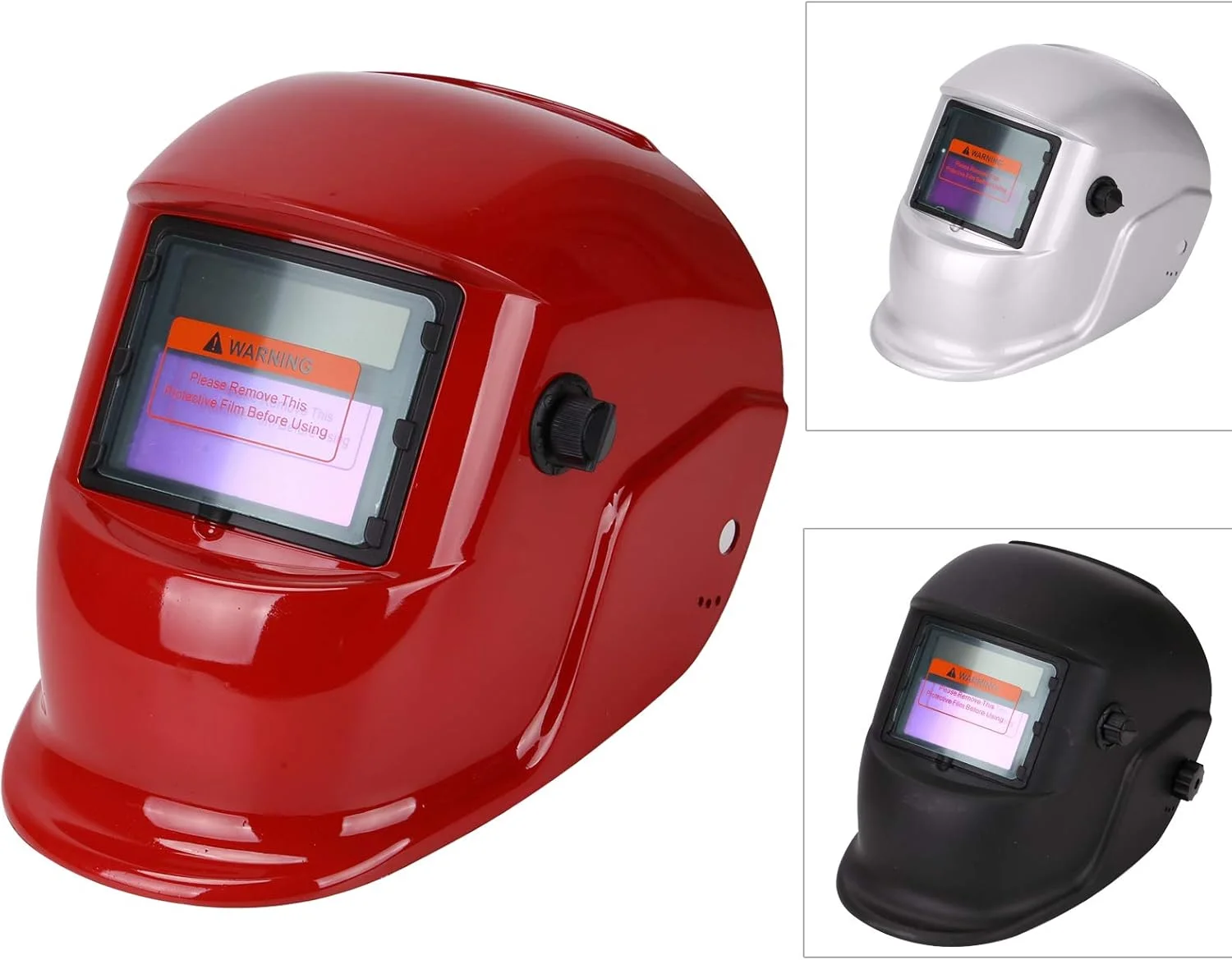 ماسک جوشکاری کلاه ایمنی جوشکاری و برش برای جلوگیری از آلودگی نوری دستگاه های جوشکاری قوس الکتریکی مختلف قرمز ماسک جوشکاری کلاه ایمنی جوشکاری و برش برای جلوگیری از آلودگی نوری دستگاه های جوشکاری قوس الکتریکی مختلف قرمز