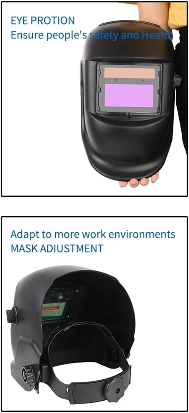 ماسک جوشکاری SIMBAE برای جوشکاری قوس الکتریکی، سنگ زنی، برش، ماسک جوشکار با انرژی خورشیدی، ماسک جوشکاری با تیره شدن خودکار، ماسک جوشکاری با لنز رنگ واقعی، دید بزرگ ماسک جوشکاری SIMBAE برای جوشکاری قوس الکتریکی، سنگ زنی، برش، ماسک جوشکار با انرژی خورشیدی، ماسک جوشکاری با تیره شدن خودکار، ماسک جوشکاری با لنز رنگ واقعی، دید بزرگ