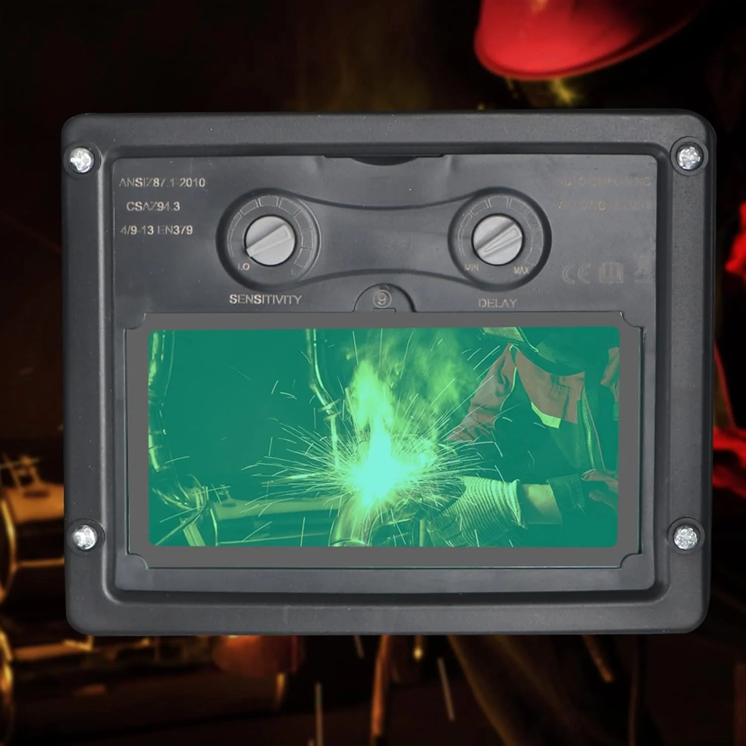 ماسک جوشکاری SIMBAE برای جوشکاری قوس الکتریکی، سنگ زنی، برش، ماسک جوشکار با انرژی خورشیدی، ماسک جوشکاری با تیره شدن خودکار، ماسک جوشکاری با لنز رنگ واقعی، دید بزرگ ماسک جوشکاری SIMBAE برای جوشکاری قوس الکتریکی، سنگ زنی، برش، ماسک جوشکار با انرژی خورشیدی، ماسک جوشکاری با تیره شدن خودکار، ماسک جوشکاری با لنز رنگ واقعی، دید بزرگ