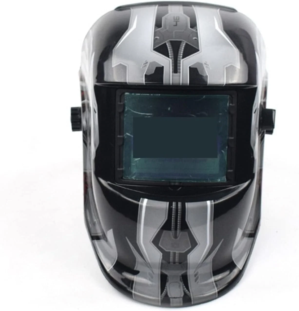 کلاه جوشکاری SIMBAE با انرژی خورشیدی و تیره شونده خودکار، ماسک جوشکاری حرفه ای با محدوده سایه گسترده و ناحیه دید بزرگ