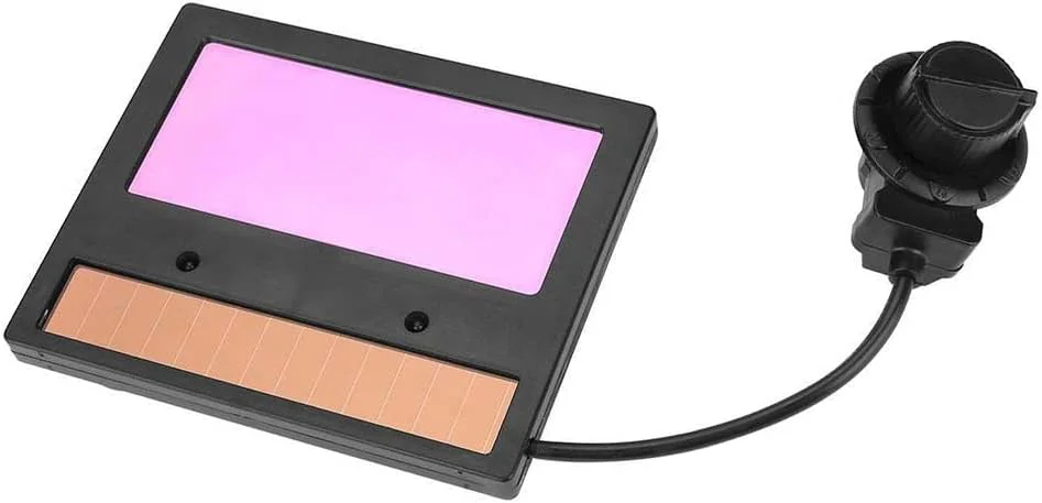 فیلتر ماسک جوشکاری با قابلیت تیره شوندگی خودکار خورشیدی YCD، لنز ماسک کلاه جوشکاری، (TX500C)، 4.33 X 3.54 اینچ