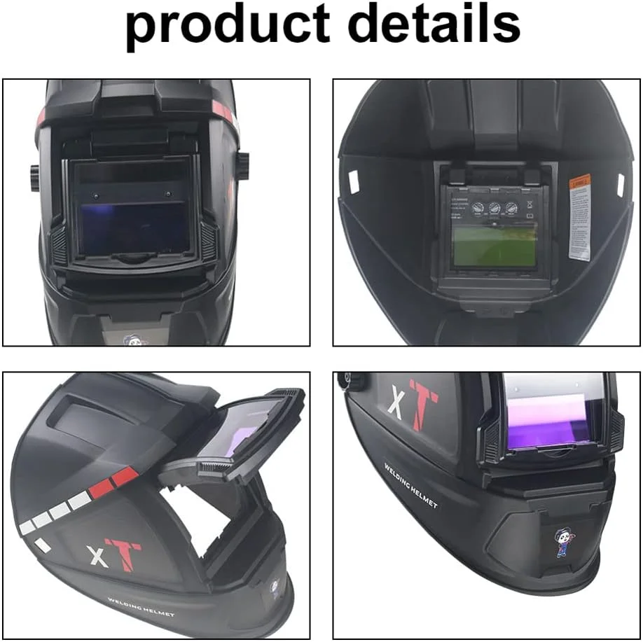 کلاه جوشکاری برقی OUNA، ماسک جوشکاری با قابلیت تیره شدن اتوماتیک با انرژی خورشیدی، کلاه ایمنی جوشکاری نصب شده روی سر، ماسک جوشکاری آرگون، ماسک محافظ جوشکاری کلاه جوشکاری برقی OUNA، ماسک جوشکاری با قابلیت تیره شدن اتوماتیک با انرژی خورشیدی، کلاه ایمنی جوشکاری نصب شده روی سر، ماسک جوشکاری آرگون، ماسک محافظ جوشکاری