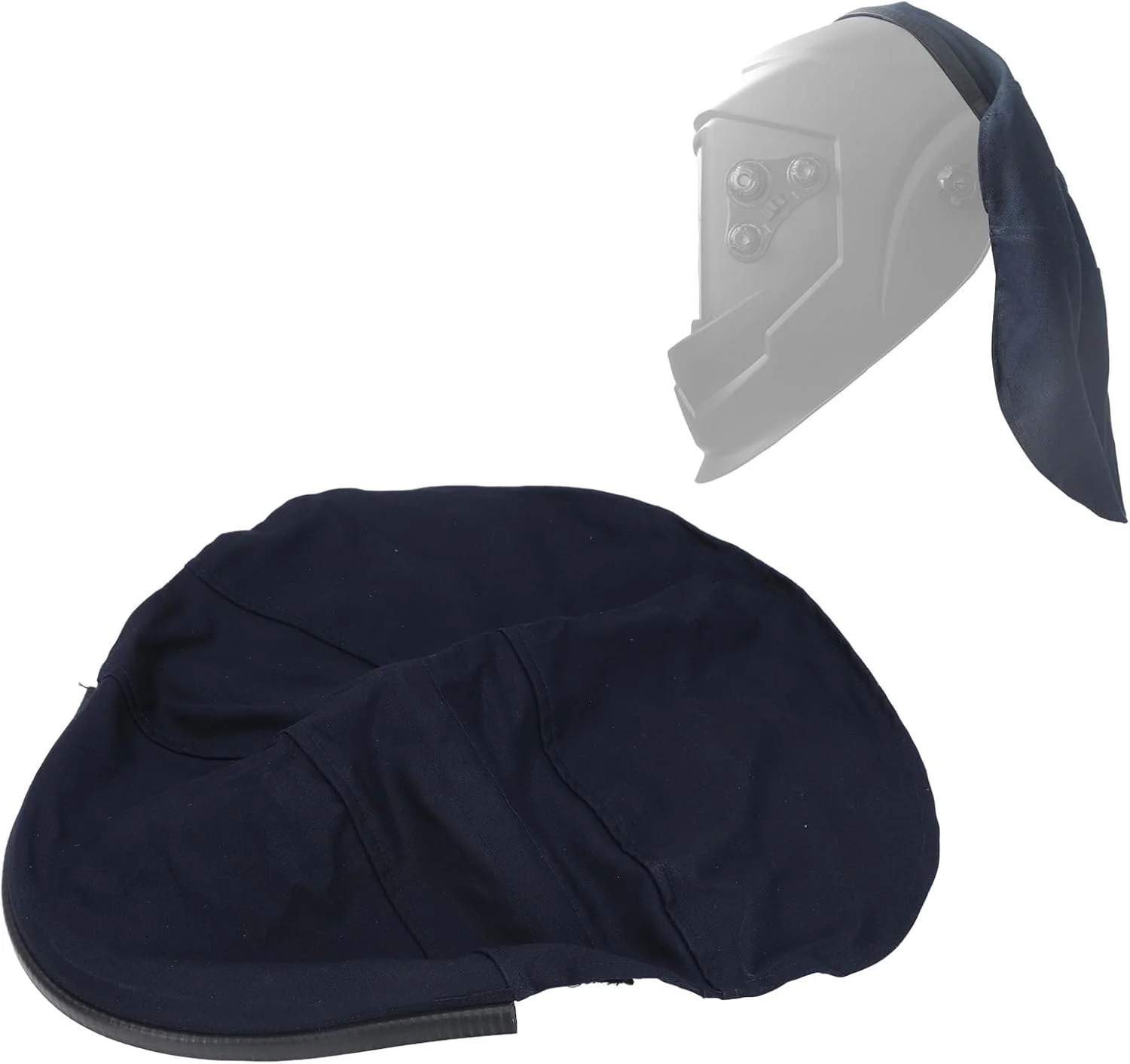 روکش کلاه جوشکاری با طراحی پرسی، محافظ سر و گردن، چند منظوره، اتصالات ماسک جوشکاری با محافظت کامل