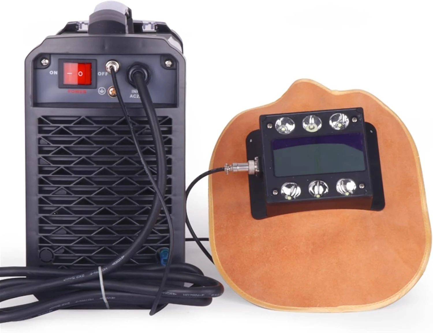 کلاه ایمنی جوشکاری SIMBAE، ماسک جوشکاری سرد برای کنترل از راه دور، کلاه ایمنی با تیرگی اتوماتیک دقیق