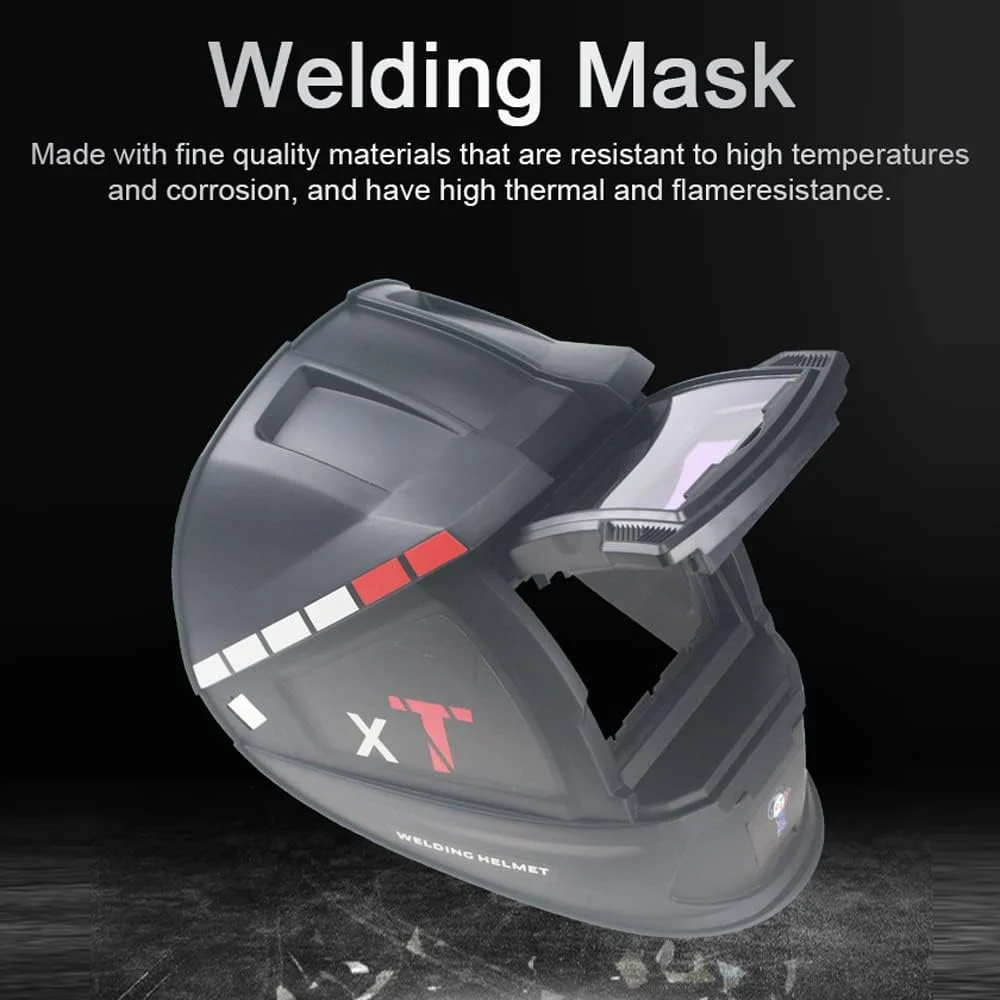 کلاه جوشکاری برقی OUNA، ماسک جوشکاری با قابلیت تیره شدن اتوماتیک با انرژی خورشیدی، کلاه ایمنی جوشکاری نصب شده روی سر، ماسک جوشکاری آرگون، ماسک محافظ جوشکاری کلاه جوشکاری برقی OUNA، ماسک جوشکاری با قابلیت تیره شدن اتوماتیک با انرژی خورشیدی، کلاه ایمنی جوشکاری نصب شده روی سر، ماسک جوشکاری آرگون، ماسک محافظ جوشکاری