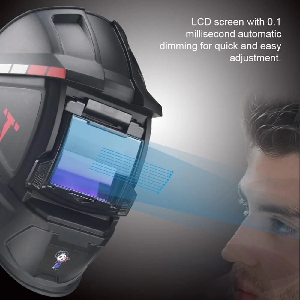 کلاه جوشکاری برقی OUNA، ماسک جوشکاری با قابلیت تیره شدن اتوماتیک با انرژی خورشیدی، کلاه ایمنی جوشکاری نصب شده روی سر، ماسک جوشکاری آرگون، ماسک محافظ جوشکاری کلاه جوشکاری برقی OUNA، ماسک جوشکاری با قابلیت تیره شدن اتوماتیک با انرژی خورشیدی، کلاه ایمنی جوشکاری نصب شده روی سر، ماسک جوشکاری آرگون، ماسک محافظ جوشکاری