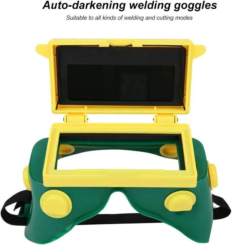 ماسک جوشکاری اتوماتیک با قابلیت تیره شوندگی خودکار، عینک محافظ جوشکاری، عینک محافظ چشم برای جوشکار