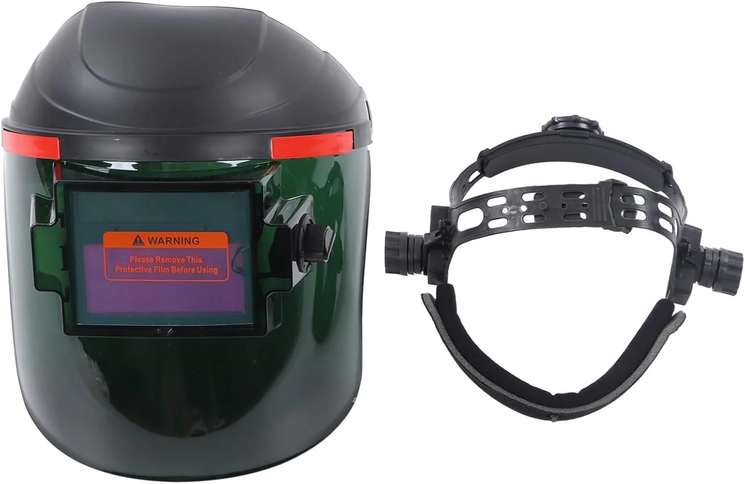 ماسک جوشکاری با تیرگی خودکار، محافظت 16 درجه در برابر اشعه ماوراء بنفش، کلاه ایمنی جوشکاری قابل تنظیم، پوشش ضد آب صورت جوشکاری با تیرگی خودکار خورشیدی