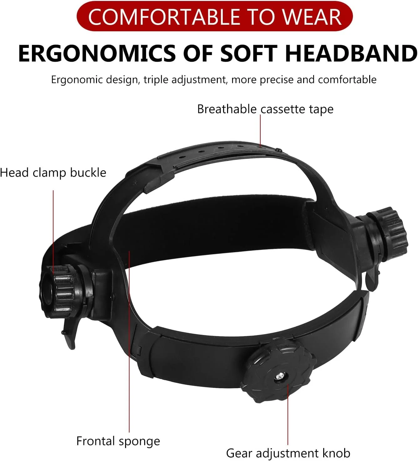 ماسک جوشکاری اتوماتیک تیره شونده، ماسک جوشکاری خورشیدی برای محافظت از صورت و چشم، کلاه جوشکاری سبک وزن و راحت قابل تنظیم با محدوده سایه 9-13، برای جوشکاری تیگ، میگ، قوس الکتریکی و سنگ زنی