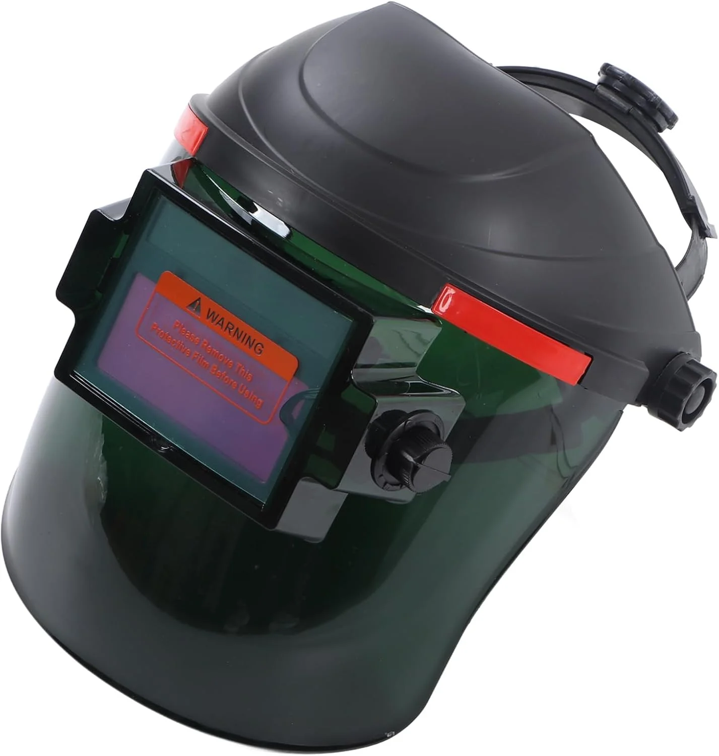 ماسک جوشکاری با تیرگی خودکار، محافظت 16 درجه در برابر اشعه ماوراء بنفش، کلاه ایمنی جوشکاری قابل تنظیم، پوشش ضد آب صورت جوشکاری با تیرگی خودکار خورشیدی