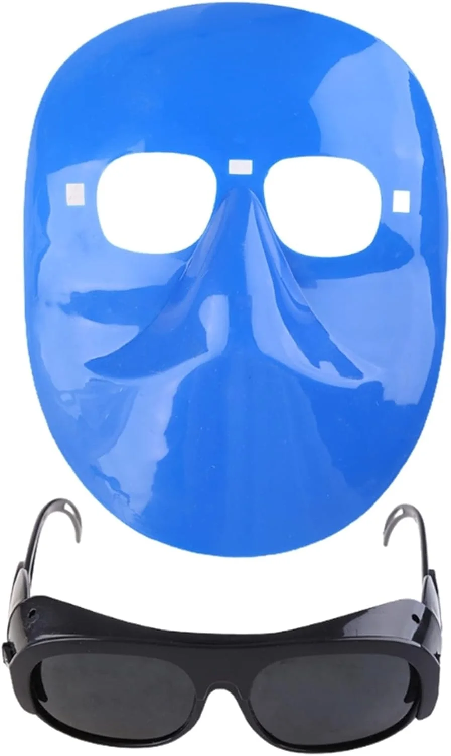 کلاه ایمنی جوشکاری SIMBAE ماسک جوشکاری با کش الاستیک، کلاه نیمه جوشکاری آرگون، محافظ چشم (رنگ: Hortel)