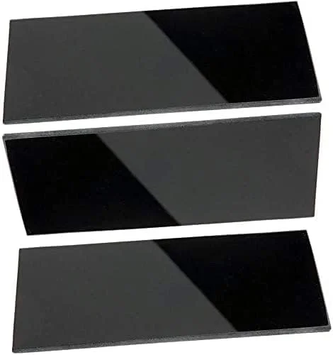 شیشه جوشکاری CanvasGT مشکی، لنز جوشکاری، صفحه فیلتر تیره کننده، شیشه جوشکاری برای ماسک - 3 عدد