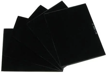 شیشه جوشکاری CanvasGT مشکی، لنز جوشکاری، صفحه فیلتر تیره کننده، شیشه جوشکاری برای ماسک - 3 عدد