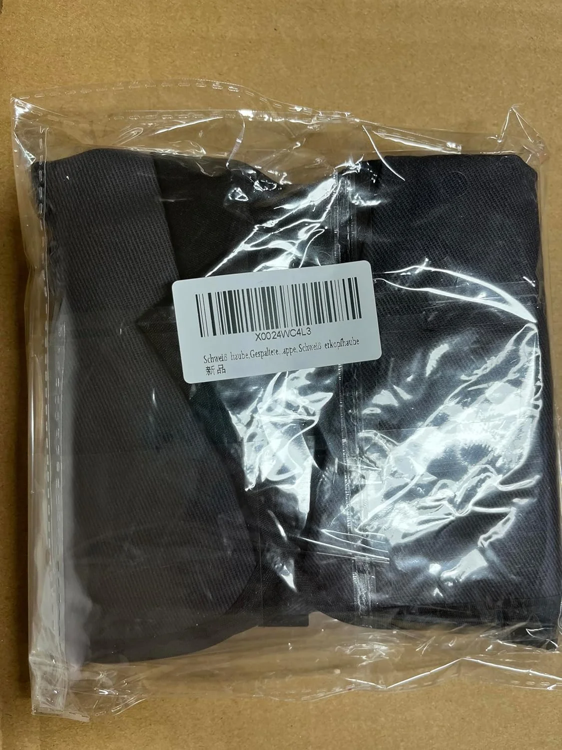 Welding Hood,Welding Mask,Welding Cap,Welding Cap with Drape,Heat Resistant Welding Balaclava,Welding Cap,Kopfschutz,Schwarz Schweißerkappe, Schweißerkopfhaube