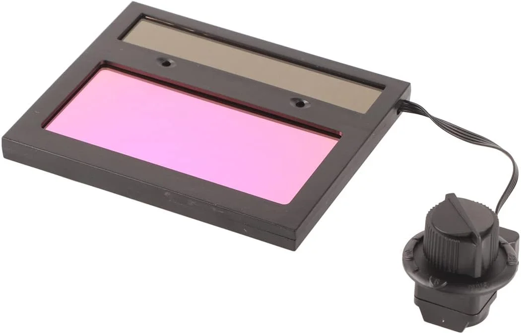 ماسک جوشکاری KooingTech مدل Tx500c با ابعاد 90 * 110 میلی متر، کلاه جوشکاری خورشیدی، ماسک جوشکار با لنز تیره شونده خودکار