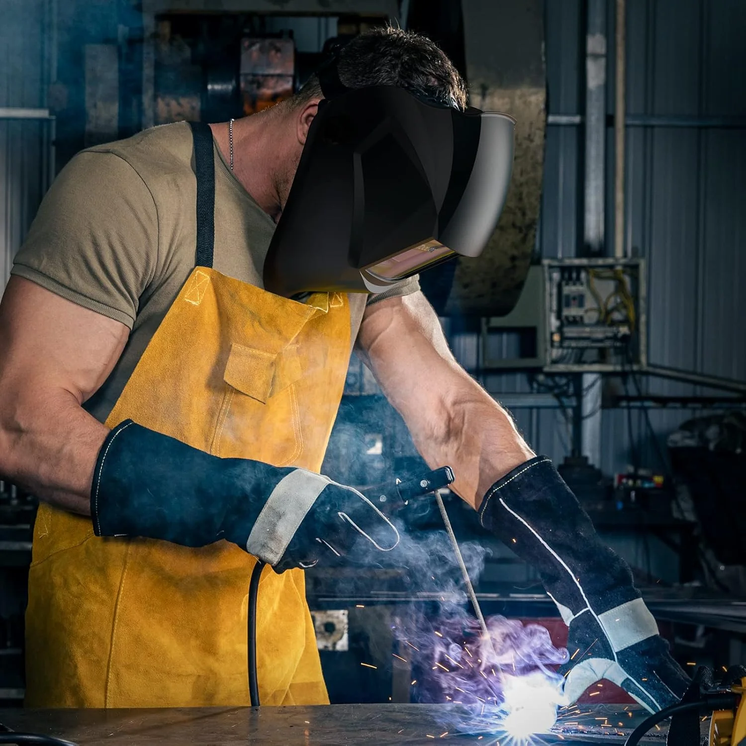 کلاه ایمنی جوشکاری TOOLIOM