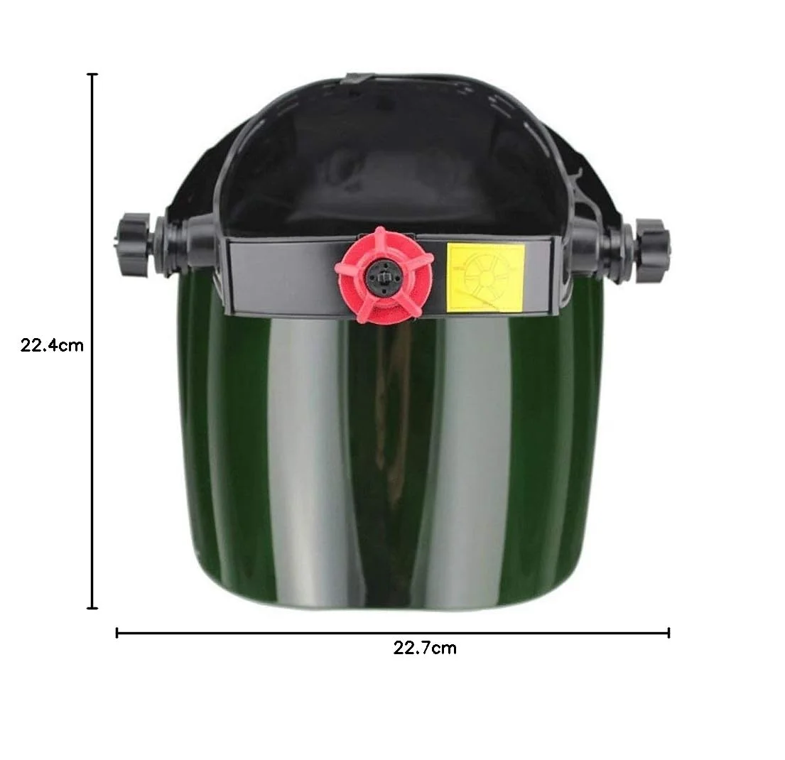 کلاه ایمنی جوشکاری Iwinna، ماسک محافظ صورت ایمنی نصب شده روی سر، ماسک های جوشکاری محافظ UV، کلاه ایمنی برش پلاسما برای جوشکاری قوس آرگون و جوشکاری با گاز محافظ