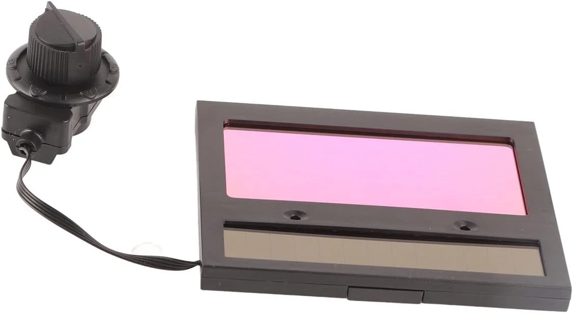 ماسک جوشکاری KooingTech مدل Tx500c با ابعاد 90 * 110 میلی متر، کلاه جوشکاری خورشیدی، ماسک جوشکار با لنز تیره شونده خودکار