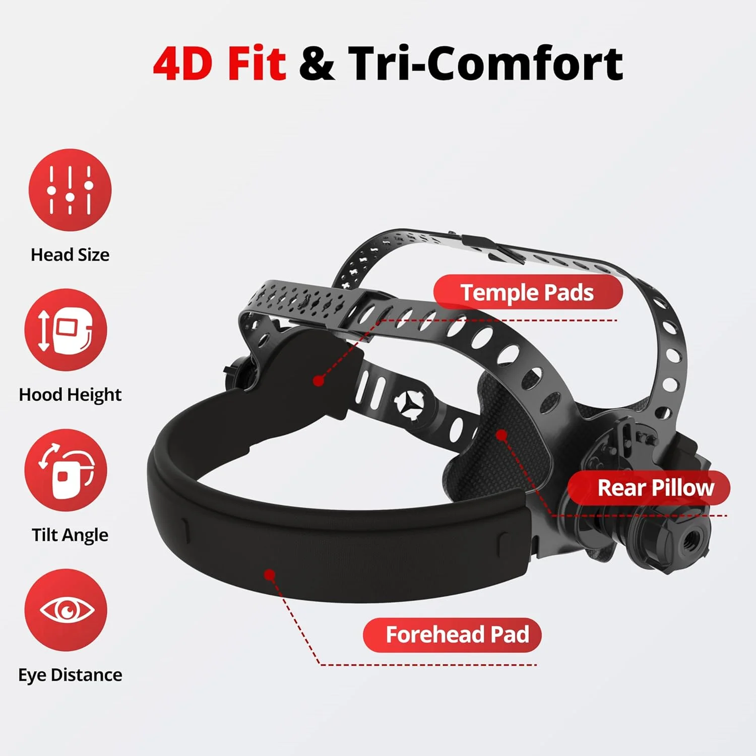 ماسک جوشکاری اتوماتیک با قابلیت تیره شوندگی خودکار و انرژی خورشیدی هاروکیو، سایه گسترده 4/9-13، مناسب برای جوشکاری تیگ، میگ و آرک مدل LY500U