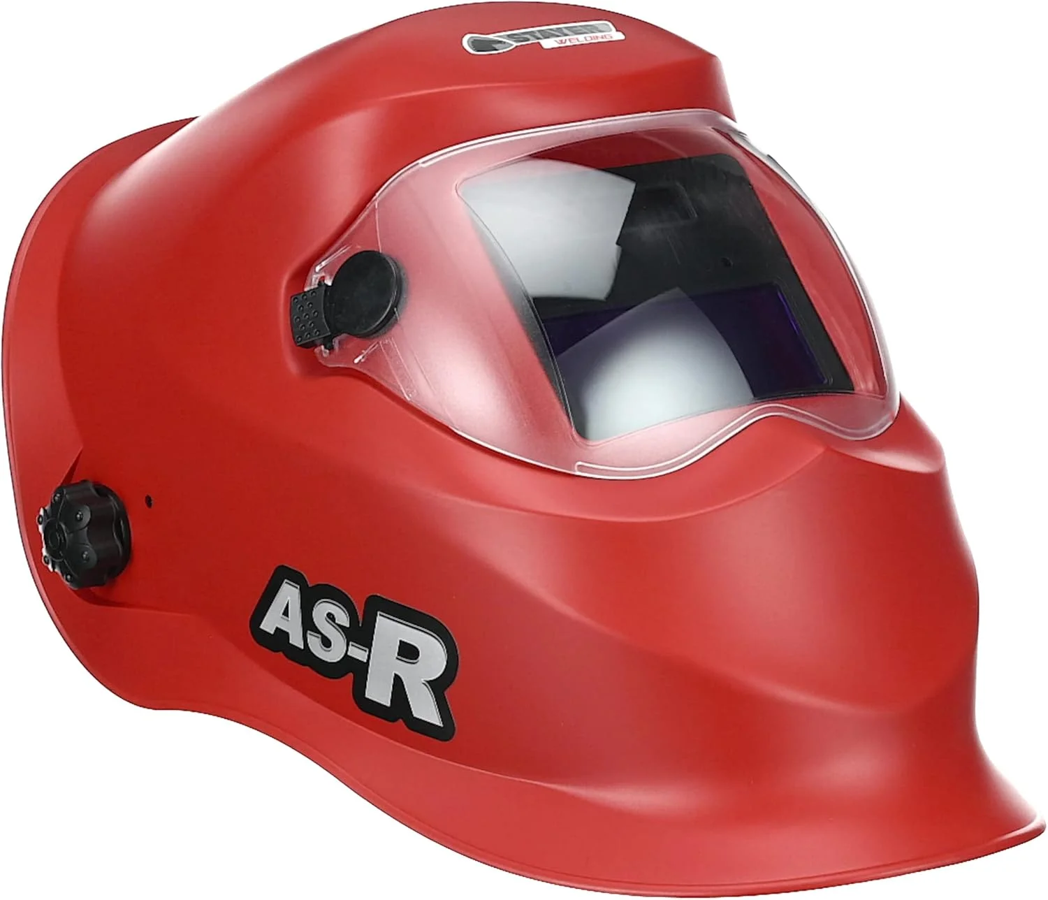 ماسک جوشکاری STAYER 1.1792 - ابعاد دید 92x42mm سرعت 1-25000 ثانیه/0.2-0.8 ثانیه -5 تا 55 درجه سانتیگراد 430 گرم مدل AS-R